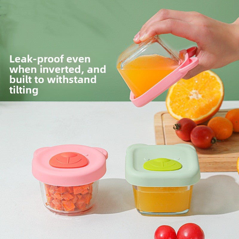 Glass EcoFriendly Tupperware with Silicone top!