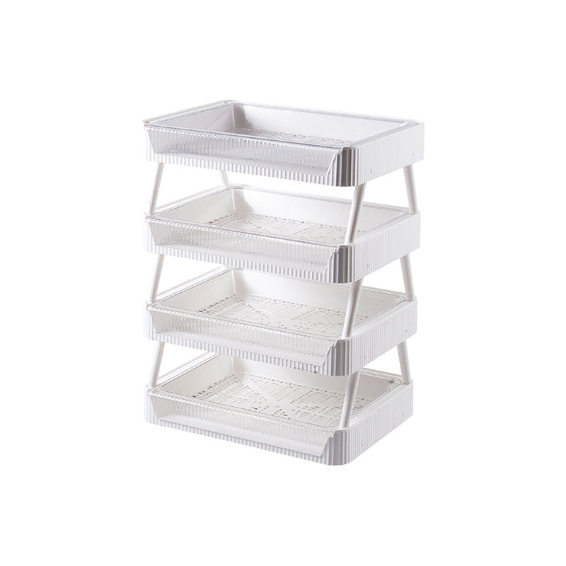 Kitchen Folding Storage Rack! (Space Organizer)