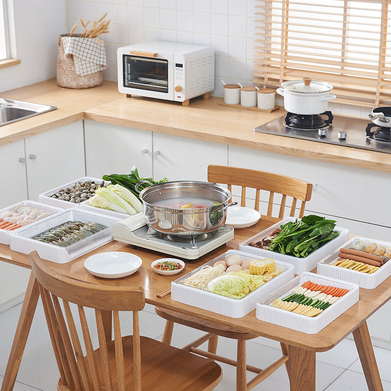 Kitchen Folding Storage Rack! (Space Organizer)
