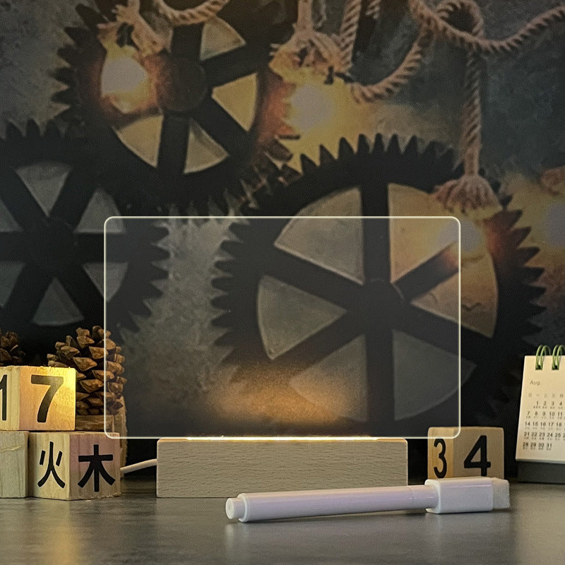 LED Note Board Decoration Night Lamp!