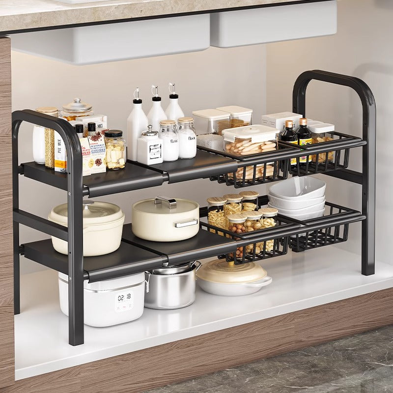 Adjustable Kitchen Sink Storage Rack!