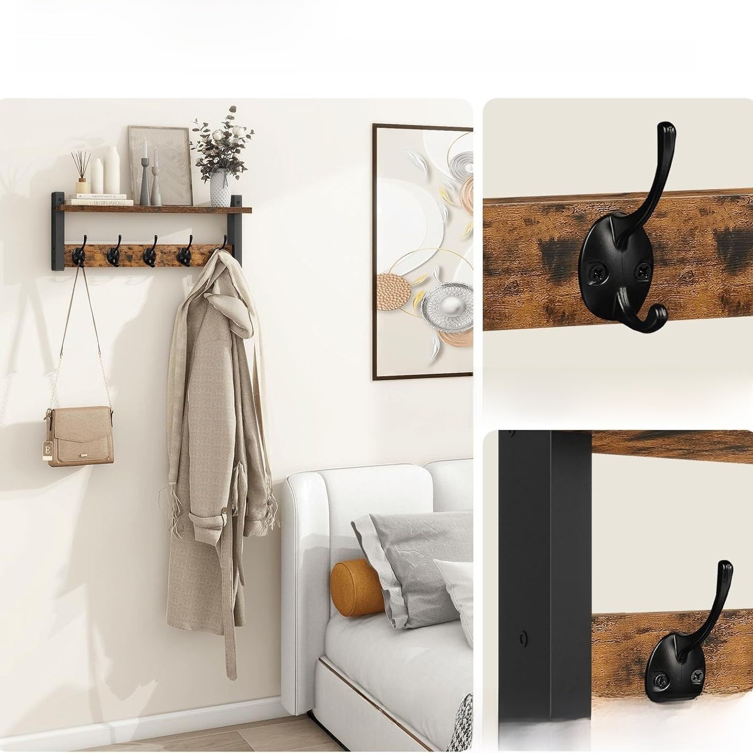 Vintage Style Wall Rack!