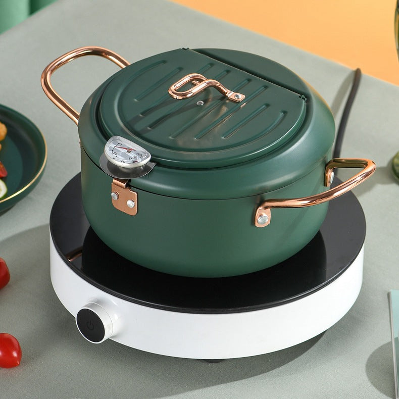 Stainless Steel Telescopic Folding Basket Frying Basket!