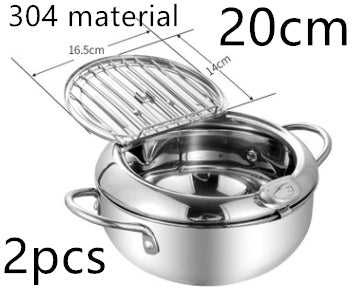 Stainless Steel Telescopic Folding Basket Frying Basket!