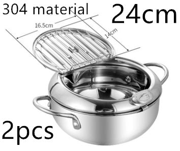 Stainless Steel Telescopic Folding Basket Frying Basket!