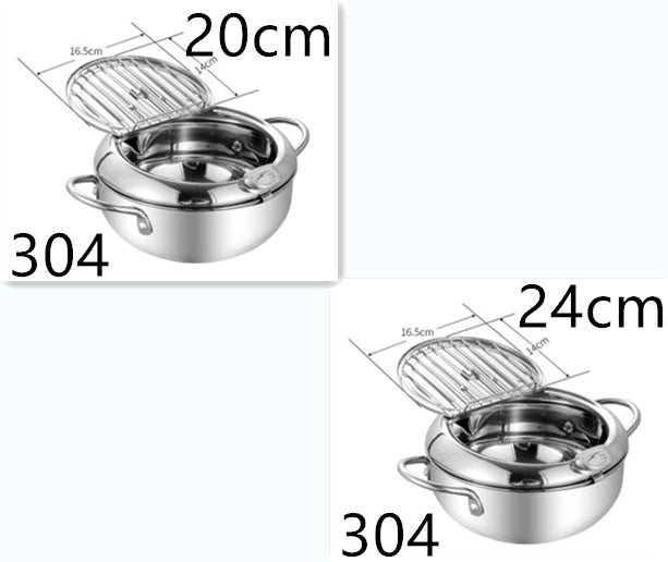 Stainless Steel Telescopic Folding Basket Frying Basket!