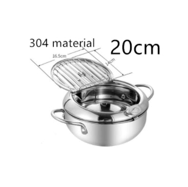 Stainless Steel Telescopic Folding Basket Frying Basket!