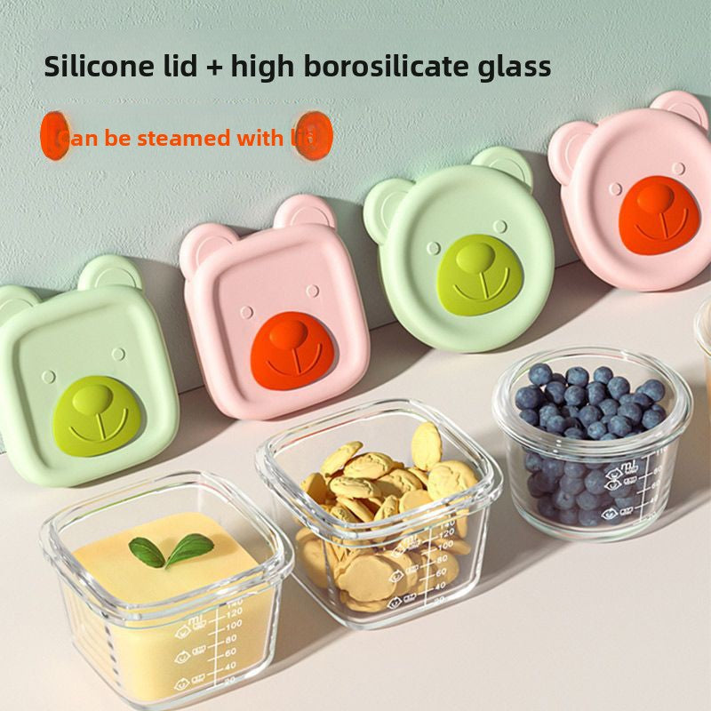 Glass EcoFriendly Tupperware with Silicone top!