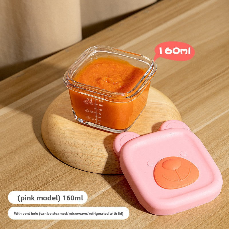 Glass EcoFriendly Tupperware with Silicone top!